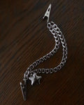 Dual Chain Clip Bubble Star Charm